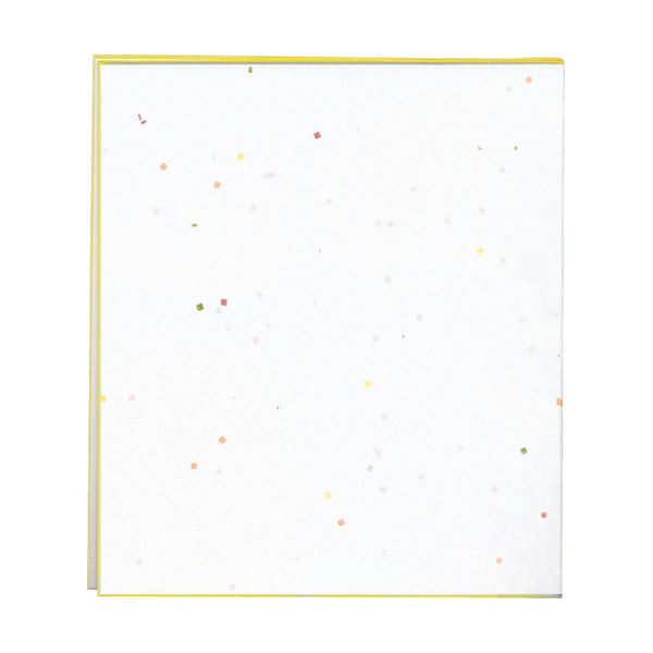 （まとめ） 菅公工業 二つ折色紙 大 ケ357 白(×20セット) |b04の通販は