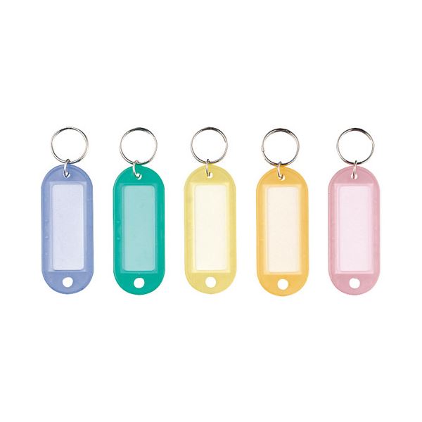 ソニック キーホルダー名札 GP-661 150個(30個入×5パック（青、緑、黄、橙、桃各30個）) |b04の通販は 4,774円