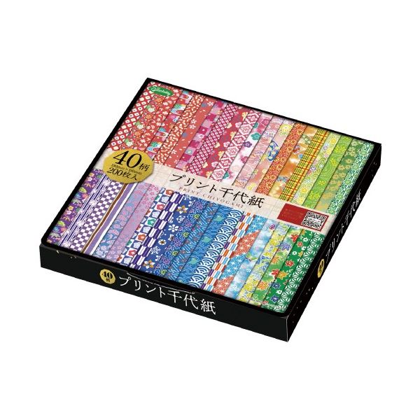 （まとめ）ショウワグリム 千代紙 23‐1986 40柄プリント(×5セット) |b04の通販は
