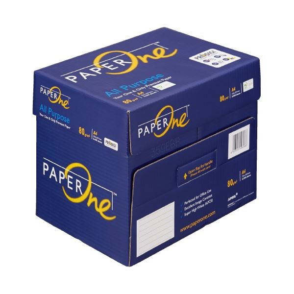 （まとめ）エイプリル PaperOneコピー用紙 A4 80g／m2・5冊入(×2セット) |b04