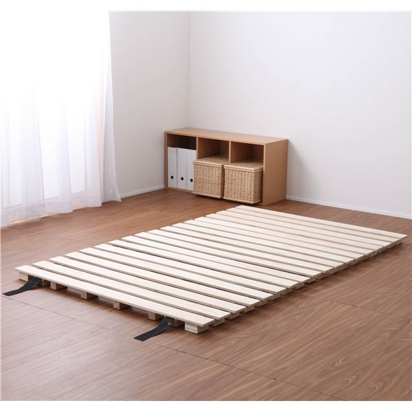 桐すのこ ロールタイプ (セミダブル) 高さ5cm 通気性が良い 布団対応 マットレス対応 桐製 すのこベッド |b04の通販は