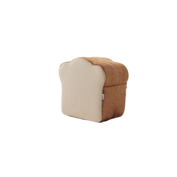 トースト クッション (4枚切り ブラウン) 幅370×奥行380×高さ250mm 日本製 ウレタンフォーム (リビング) |b04の通販は