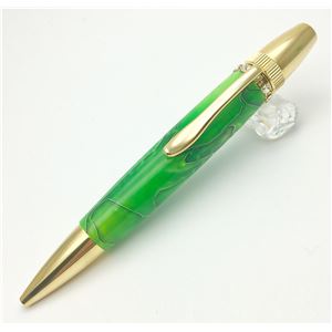 日本製 スワロフスキー ボールペン/文房具 (グリーン) パーカータイプ 芯：0.7mm 文具 オフィス用品 『Acrylic』 |b04の通販は 12,860円