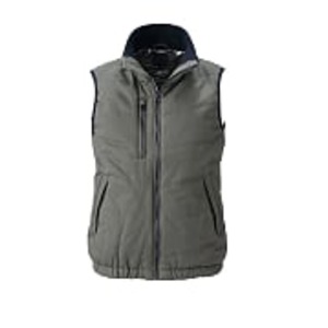 (村上被服製) 防寒ベスト/作業着 (OD 3L) ソフト綿素材 保温裏アルミ コットン ポリエステル 6200series 6299 |b04の通販は