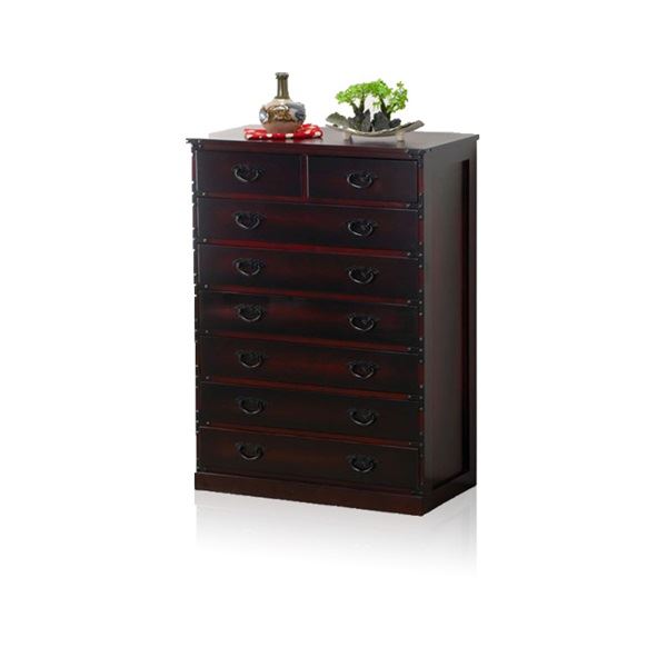 チェスト タンス 7段 幅約67×奥行34×高さ92.8cm 木製 桐 たんす 防虫 防カビ効果 軽量 耐熱性 完成品 リビング ベッドルーム |b04の通販は