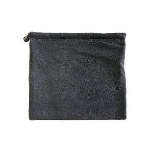 吸湿発熱 ネックウォーマー (ブラック×10枚セット) 約28cm×28cm ポリエステル HN300 (防寒用品 寒さ対策) |b04