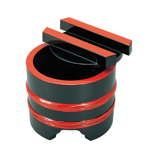 DX特大釜あげ/和食器 (黒に朱ひも 内黒 A) 直径200×190mm 1500cc 日本製 (和食 レストラン 居酒屋 店舗 お店) |b04の通販は 5,797円