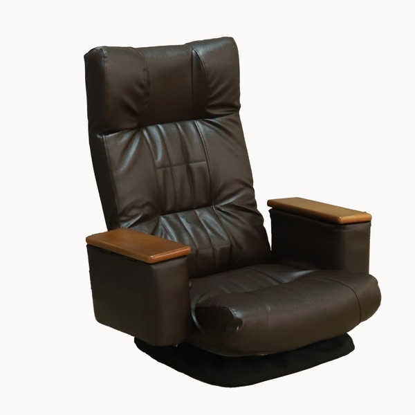 回転式ダイニングチェア DBR（ダークブラウン） 組立品〔代引不可〕 回転式ダイニングチェア DBR（ダークブラウン） 組立品〔代引不可〕