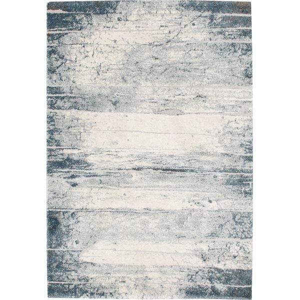 防炎 ラグマット/絨毯 (約160×230cm ブルー) ホットカーペット対応 ウィルトン アストラ プレーベル 8461/BL |b04の通販は