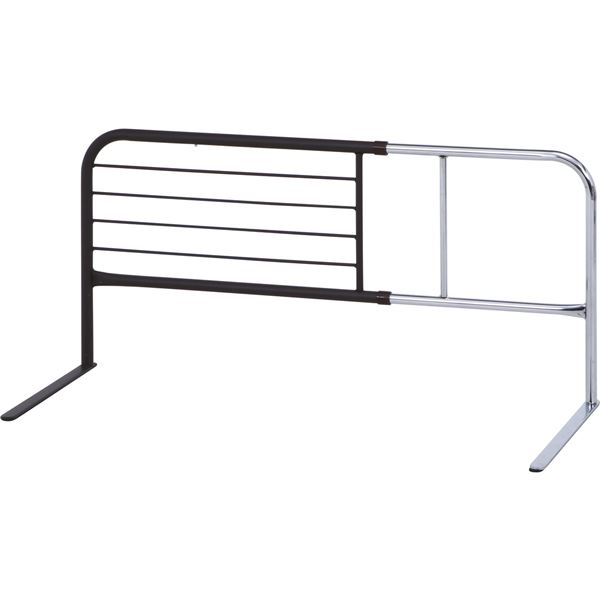 スライドベッドガード（横伸縮）ハイBR12850 ブラウン 組立式 |b04の通販は 5,893円