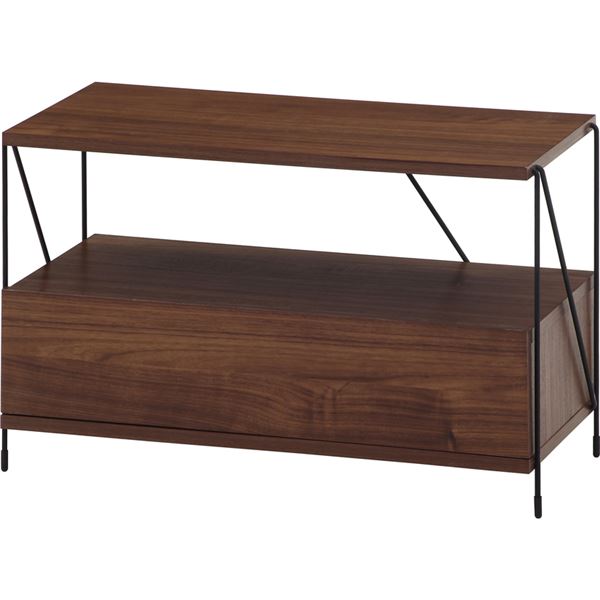 テレビ台 テレビボード 約幅610mm ミドルブラウン EZBO ワイヤー TVラック 組立式 リビング ダイニング インテリア家具 |b04の通販は