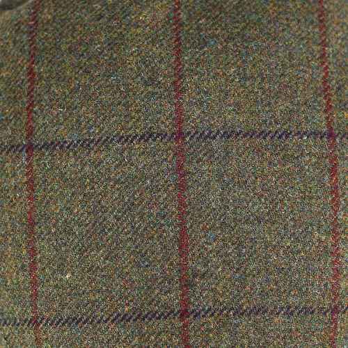 CHRISTYS' LONDON ハンチング クリスティーズ 帽子 メンズ ツイード チェック柄 秋冬 トラディショナル "Balmoral" tweed オリーブ系