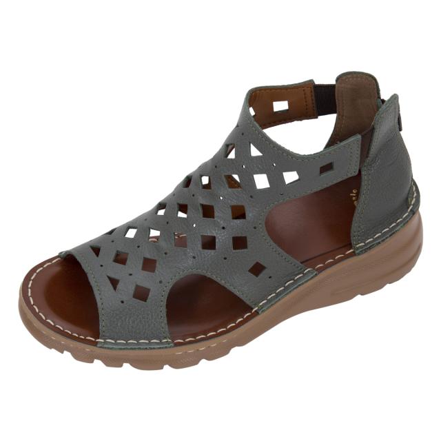 レビュー投稿で+5％還元】マルメロ パンチングサンダル 日本製