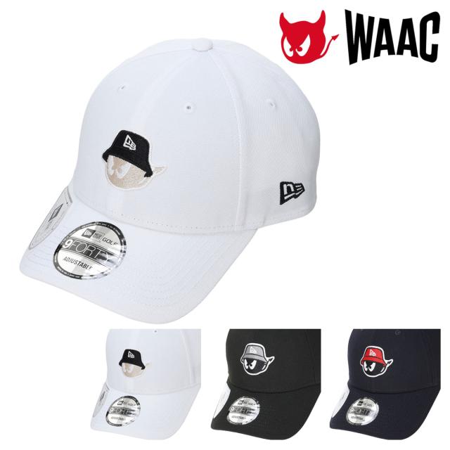 WAAC ワック ゴルフ キャップ レディース UNISEX NEW ERA×WAAC 9FORTYマーカー付きキャップ 帽子 NEW ERAコラボレーション オリジナルマーカー付属 072262830