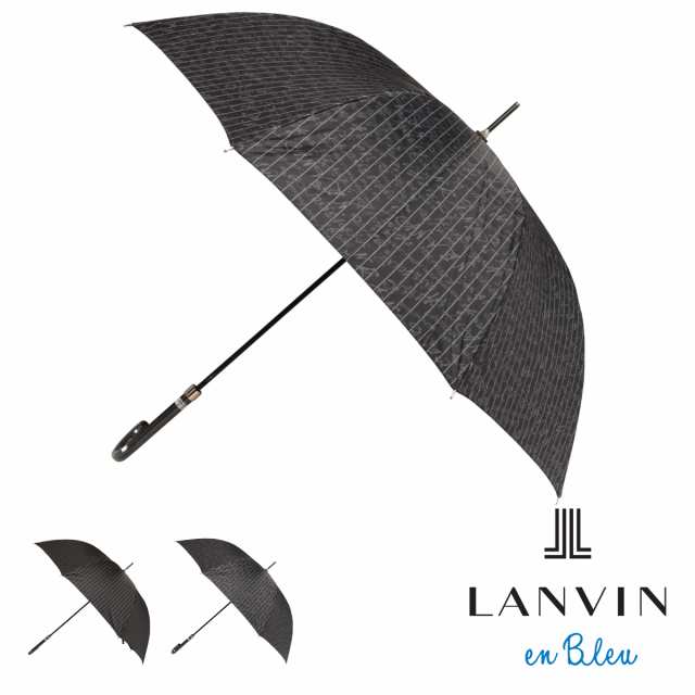 レビューを書いて 5 ランバンオンブルー 傘 長傘 メンズ ジャンプ式 雨傘 21 084 03 Lanvin En Blueの通販はau Pay マーケット サックスバー Au Pay マーケット店