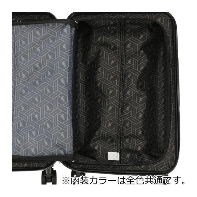 【レビュー投稿で+5％還元】カンゴール スーツケース 37L 55cm 3.5kg  機内持ち込み フロントオープン クロスエイトIII 250-5722 Cross Eight III KANGOL TSAロック搭載 エキスパンダブル クリスマス_mp