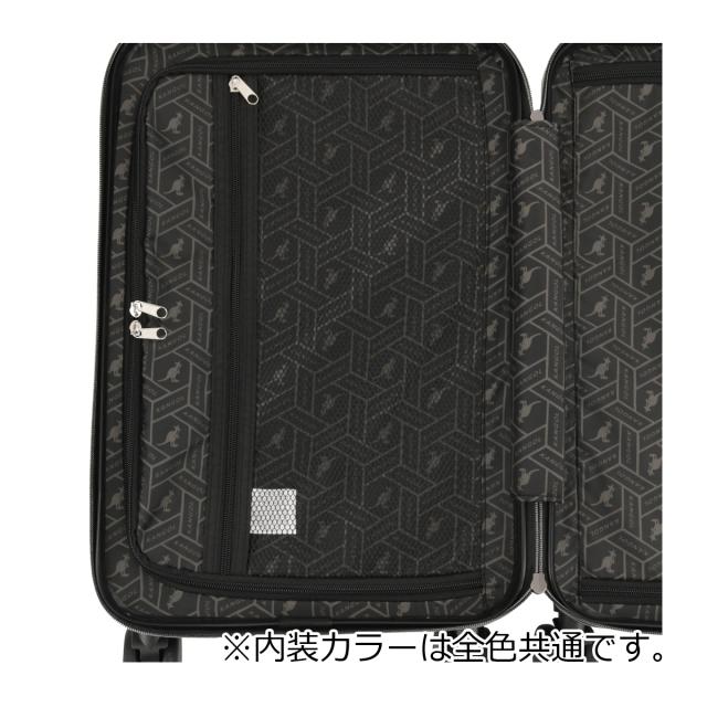 【レビュー投稿で+5％還元】カンゴール スーツケース 37L 55cm 3.5kg  機内持ち込み フロントオープン クロスエイトIII 250-5722 Cross Eight III KANGOL TSAロック搭載 エキスパンダブル クリスマス_mp