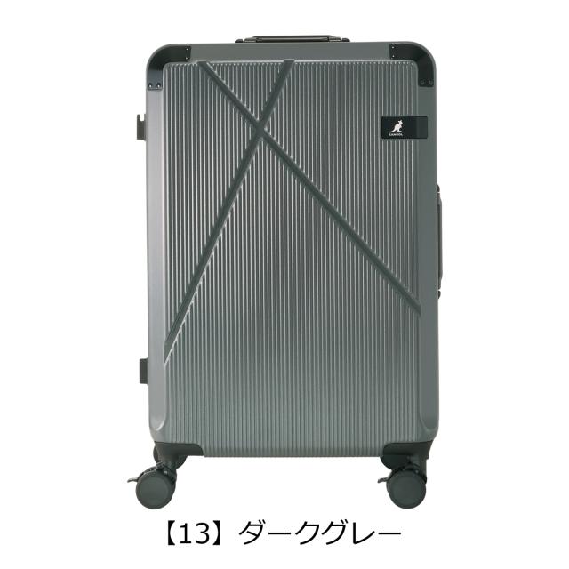 【レビュー投稿で+5％還元】カンゴール スーツケース 65L 70cm 4.5kg クロスエイト フレーム キャリーケース 250-5730 Cross Eight Frame KANGOL TSAロック搭載 ラッチロック クリスマス_mp