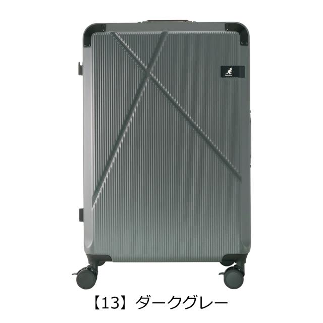 【レビュー投稿で+5％還元】カンゴール スーツケース 90L 75cm 5.2kg クロスエイト フレーム キャリーケース 250-5731 Cross Eight Frame KANGOL TSAロック搭載 ラッチロック クリスマス_mp
