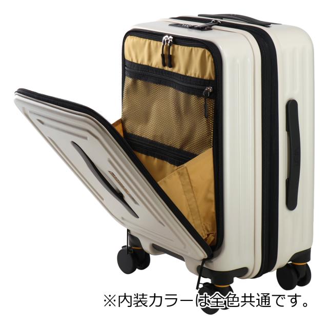 5LAKES＆MT スーツケース 36L 43L 54cm 3.7kg 機内持ち込み フロントオープン 310-4010 C GEAR ファイブレイクスアンドエムティー TSAロック搭載 拡張 エキスパンダブル アウトドア ドリンクホルダー クリスマス_mp
