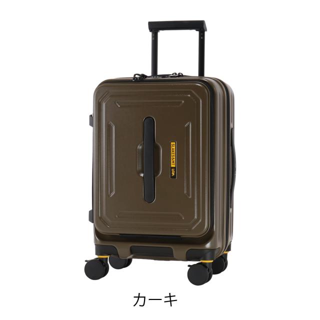 5LAKES＆MT スーツケース 36L 43L 54cm 3.7kg 機内持ち込み フロントオープン 310-4010 C GEAR ファイブレイクスアンドエムティー TSAロック搭載 拡張 エキスパンダブル アウトドア ドリンクホルダー クリスマス_mp