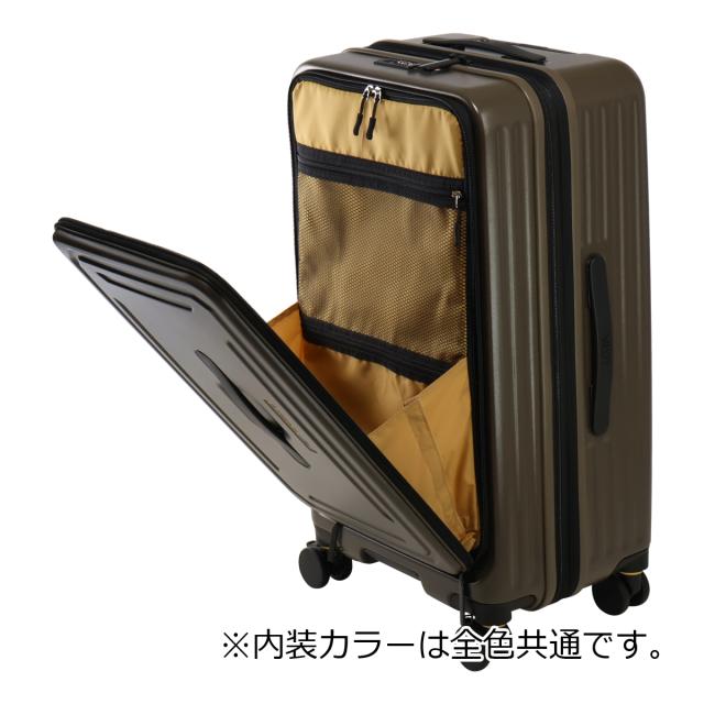 5LAKES＆MT スーツケース 75L 70cm 4.9kg  フロントオープン310-4012 C GEAR ファイブレイクスアンドエムティー TSAロック搭載 拡張 エキスパンダブル アウトドア ドリンクホルダー クリスマス_mp