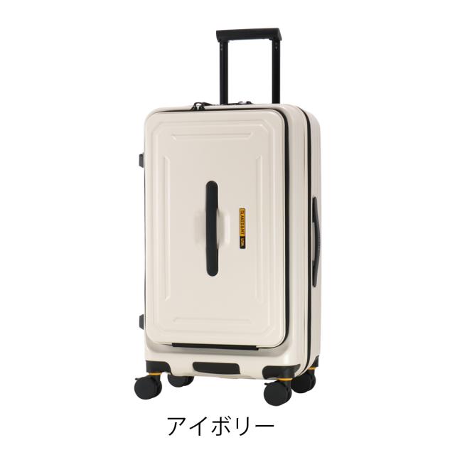 5LAKES＆MT スーツケース 75L 70cm 4.9kg  フロントオープン310-4012 C GEAR ファイブレイクスアンドエムティー TSAロック搭載 拡張 エキスパンダブル アウトドア ドリンクホルダー クリスマス_mp