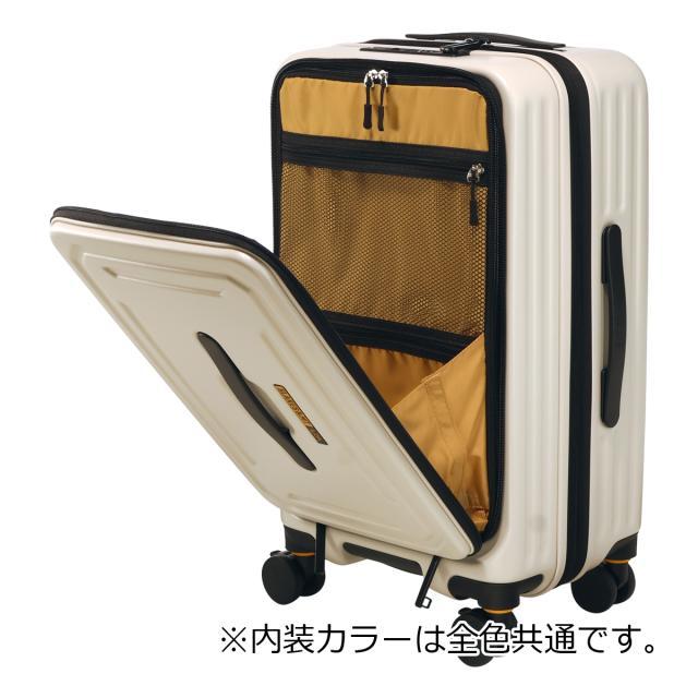 【レビュー投稿で+5％還元】5LAKES＆MT スーツケース 54L 62cm 4.1kg フロントオープン 310-4021 C GEAR ファイブレイクスアンドエムティー TSAロック搭載 拡張 エキスパンダブル アウトドア 静音_9