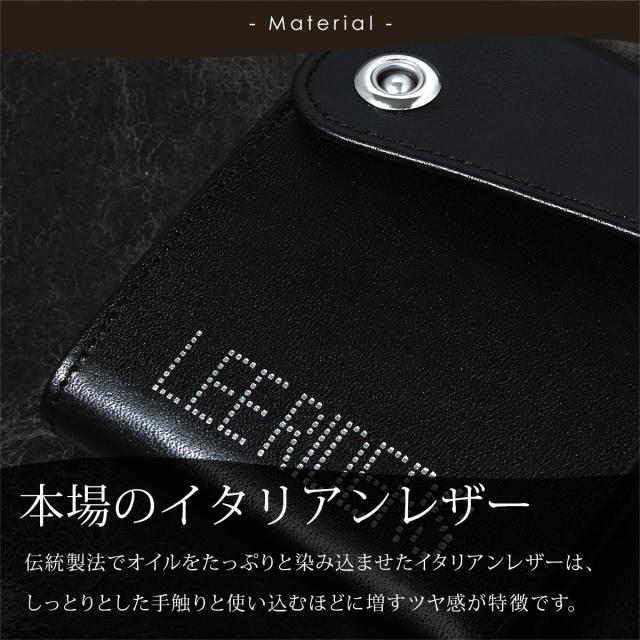 レビュー投稿で+5％還元】Lee 二つ折り財布 大容量 L字ファスナー