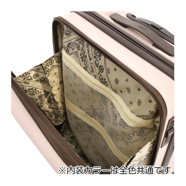 【レビュー投稿で+5％還元】Lee スーツケース 53L 55cm 3.7kg フロントオープン 320-9021 22インチ リー journey TSAロック搭載 ハードキャリー クリスマス_mp