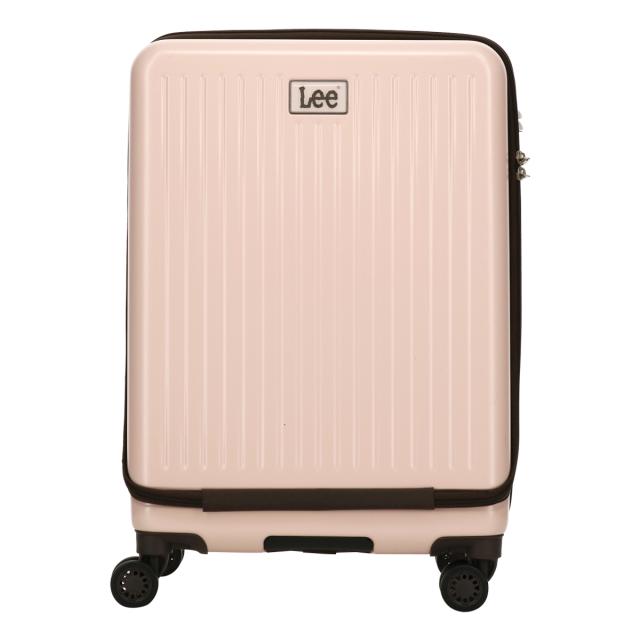 【レビュー投稿で+5％還元】Lee スーツケース 53L 55cm 3.7kg フロントオープン 320-9021 22インチ リー journey TSAロック搭載 ハードキャリー クリスマス_mp