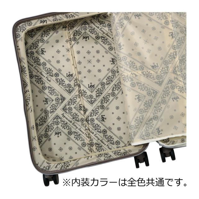 【レビュー投稿で+5%還元】Lee スーツケース 60L 61cm 3.7kg 22インチ ハードキャリー 4輪 320-9041 ギャラクシー III リー TSAロック搭載 エキスパンダブル ストッパー付き クリスマス_mp