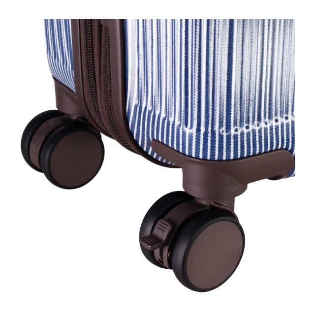 【レビュー投稿で+5％還元】Lee スーツケース 37L 44L 54cm 3.1kg キャリーバッグ 機内持ち込み 320-9070 ギャラクシー Galaxy IV リー TSAロック搭載 エキスパンダブル ストッパー付き デニム調 ヒッコリー クリスマス_mp