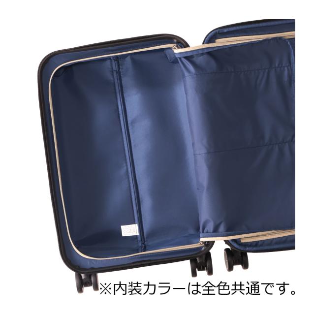【レビュー投稿で+5％還元】ノーティカ スーツケース 43L 54cm 3.3kg ジッパーキャリー 機内持ち込み 370-1050 NTC-018 NAUTICA キャリーケース キャリーバッグ TSAロック搭載 拡張 エキスパンダブル クリスマス_mp