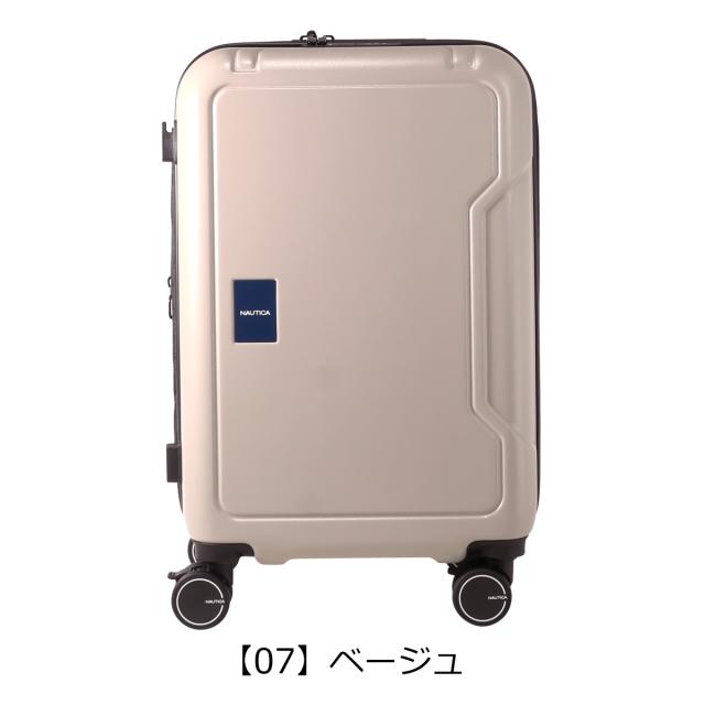 【レビュー投稿で+5％還元】ノーティカ スーツケース 43L 54cm 3.3kg ジッパーキャリー 機内持ち込み 370-1050 NTC-018 NAUTICA キャリーケース キャリーバッグ TSAロック搭載 拡張 エキスパンダブル クリスマス_mp