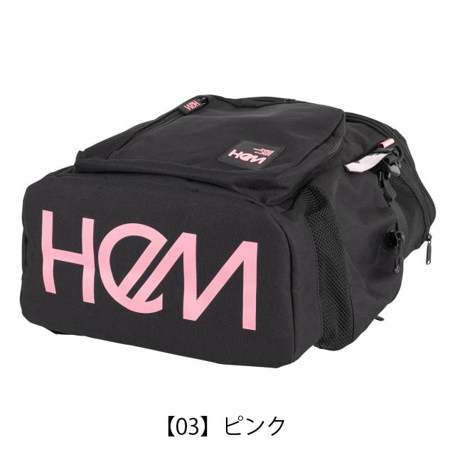 ヘム リュック B4 30L 当社限定 Seventeen コラボ 大容量 撥水 スクールバッグ 39-8115 HeM リュックサック バックパック デイパック パステルカラー 通学 通学バッグ 部活 放課後 中学 高校 カジュアル_16