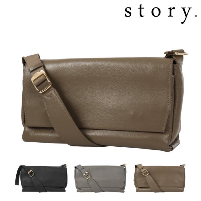 【レビュー投稿で+5％還元】ショルダーバッグ ストーリー レディース 3A-1819-4 story. FLAP CROSSBODY
