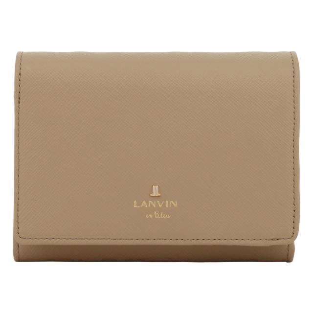 【レビュー投稿で+5％還元】ランバンオンブルー 二つ折り財布 本革 レディース リュクサンブールカラー 482037 LANVIN en Bleu 牛革 レザー 開運 一粒万倍日 クリスマス_mp クリスマス_wp レビュー投稿で+5％還元】ランバンオンブルー 二つ折り財布 本革