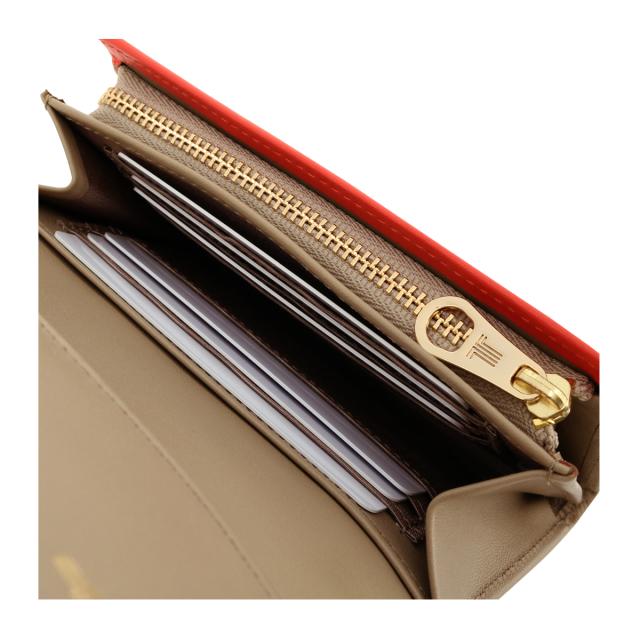 レビュー投稿で+5％還元】ランバンオンブルー 二つ折り財布 本革