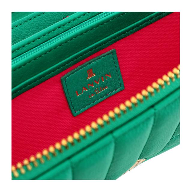 【レビュー投稿で+5％還元】ランバンオンブルー 長財布 ラウンドファスナー レディース 本革 ベルシー 482660 LANVIN en Bleu 牛革 レザー キルト キルティング 開運 一粒万倍日_6
