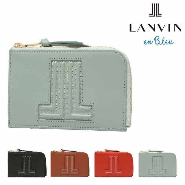 【レビュー投稿で+5％還元】ランバンオンブルー フラグメントケース ヴィジュ 本革 レディース 484115 LANVIN en Bleu | 財布 牛革 レザ