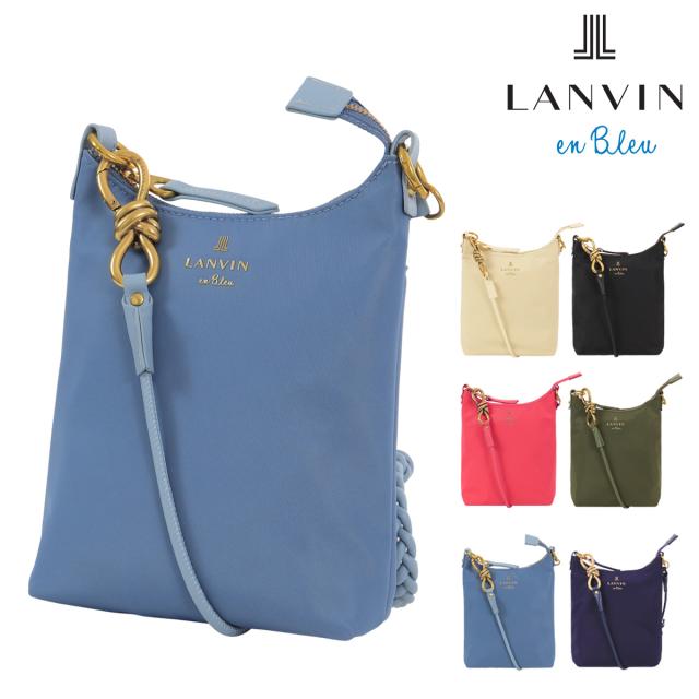 【レビュー投稿で+5％還元】ランバンオンブルー ショルダーバッグ レディース コロレ 484580 LANVIN en Bleu | ミニショルダー 斜め掛け クリスマス_mp クリスマス_wp