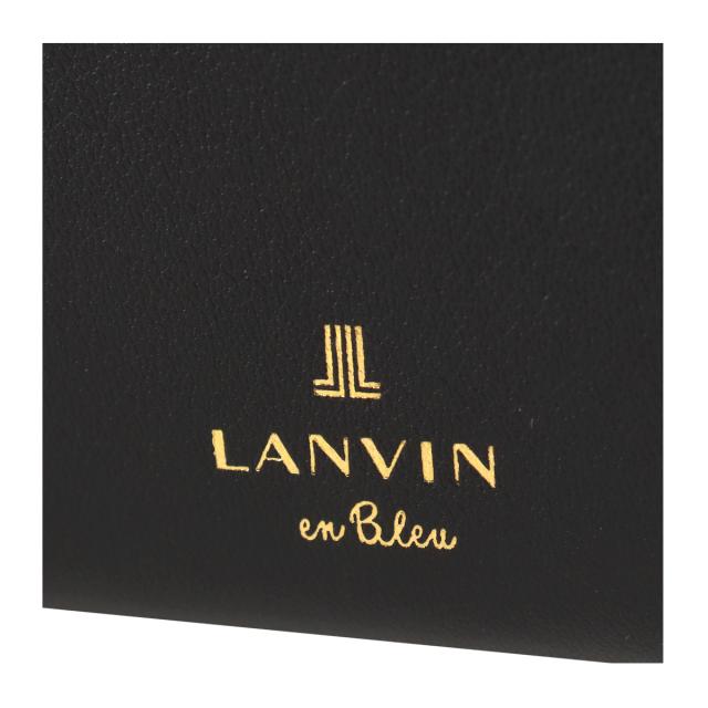 レビュー投稿で+5％還元】ランバンオンブルー 二つ折り財布 本革