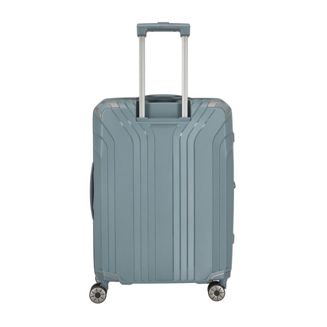 【レビュー投稿で+5％還元】トラべライト スーツケース 72L 66cm 3.56kg 拡張 軽量 576348 Elvaa travelite｜ハードキャリー キャリーケース キャリーバッグ エキスパンダブル 中型 4輪 ダブルキャスター TSAロック搭載 3年保証