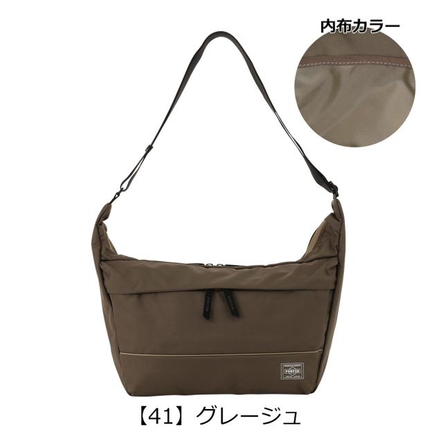 ポーター ムース ショルダーバッグ(L) 751-29874 吉田カバン PORTER レディース 斜めがけバッグ ブランド 大人 軽量 軽い 横型 B5 カジュアル シンプル アウトドア 通勤 旅行 使いやすい 日本製_9