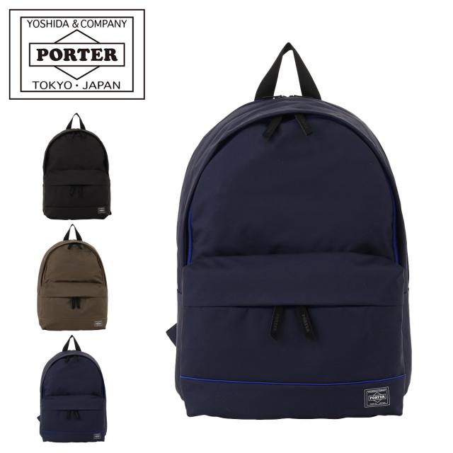 ポーター ムース デイパック(L) 751-29876 リュック 吉田カバン PORTER バッグ 15L デイパック レディース メンズ おしゃれ 通学 A4 2層 軽量 リュックサック 大人 旅行 小さめ ポリエステル コンパクト 日本製 クリスマス_mp クリスマス_wp