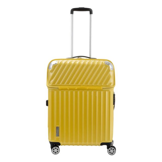 【レビュー投稿で+5％還元】トラベリスト スーツケース 72L 58cm 4.3kg ハード ファスナー モーメント 76-20300 TRAVELIST キャリーケース 拡張 フロントオープン ポケット付き TSAロック搭載 クリスマス_mp