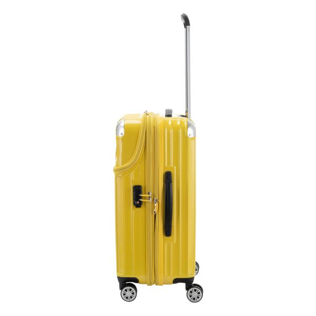 【レビュー投稿で+5％還元】トラベリスト スーツケース 72L 58cm 4.3kg ハード ファスナー モーメント 76-20300 TRAVELIST キャリーケース 拡張 フロントオープン ポケット付き TSAロック搭載 クリスマス_mp