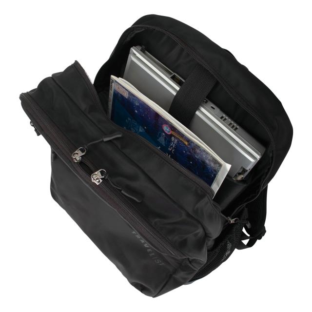 【レビュー投稿で+5％還元】トラベリスト リュック ファン付き 一年保証 アトモ メンズ レディース 76-70300 TRAVELIST バックパック デイパック 軽量 撥水 通勤 通学 クリスマス_mp クリスマス_wp レビュー投稿で+5％還元】トラベリスト リュック ファン付き 一年保証