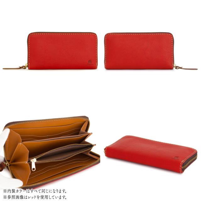 レビュー投稿で+5％還元】長財布 本革 日本製 ラウンドファスナー キソラ